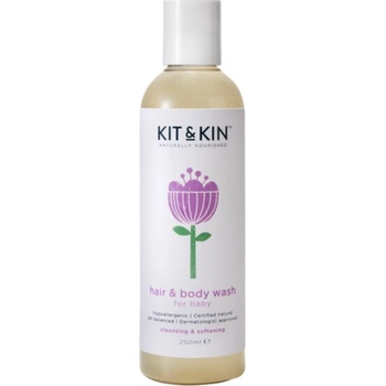 Kit & Kin Vlasový a tělový šampón 250 ml