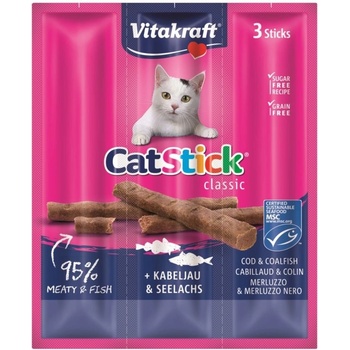 Vitakraft Cat Stick mini treska 3 x 6 g