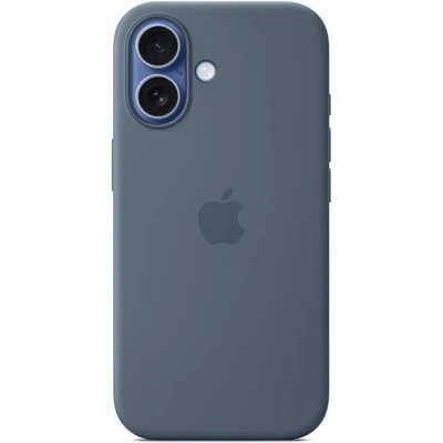Apple Калъф Apple iPhone 17 Silicone MagSafe - Anchor Blue mgew4 (0195950663617)