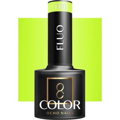 Ocho Nails lak na nechty fluo F01 5 g