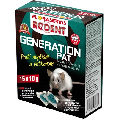 Floraservis Generation pat mäkká návnada 15 x 10 g