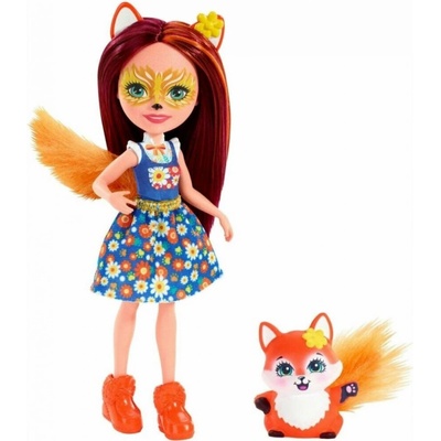 Mattel Enchantimals bábika se zvířátkem Felicity Fox a Flick