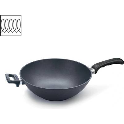 Woll Titánová panvica Wok rukoväťou Titanium Nowo 32 cm