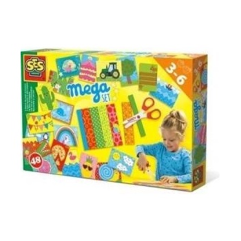 SES Creative Learning to cut - Mega set with scissors