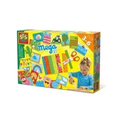 SES Creative Learning to cut - Mega set with scissors