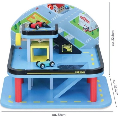 Marionette 26806 дървен гараж (8711252268064)