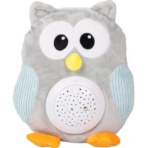 Chipolino Плюшена играчка с проектор Chipolino - Бухалче (PIL025020OWL) - baby