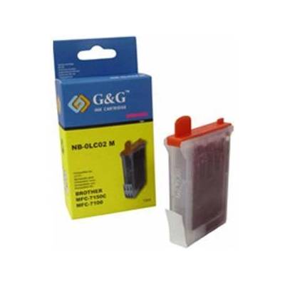 Compatible Brother ( lc02 ) magenta mfc-7150c/7100/7160c/9100c - nb-0lc02m