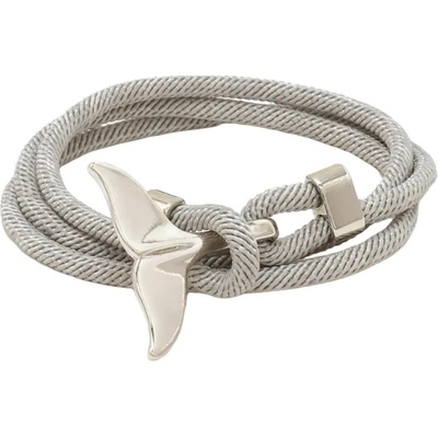 Amparo Miranda náramek Velrybí ploutev stříbrná B0471 šedá