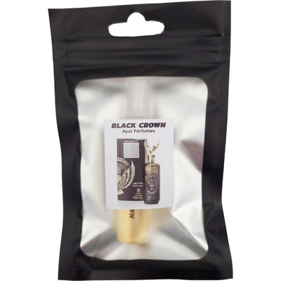 Ayat Black Crown parfémovaná voda pánská 5 ml vzorek