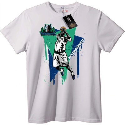 NOONEBRAND Тениска Kevin Garnett Timberwolves - M, Black