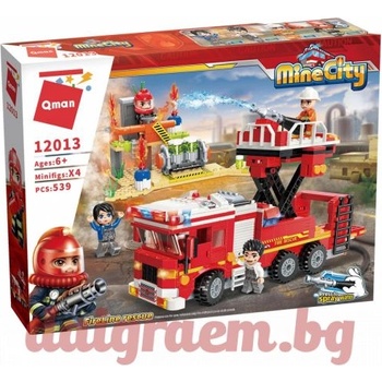 Image 1 of Qman Конструктор qman Пожарна спасителна служба 12013 (q12013)
