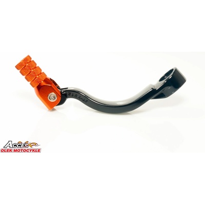 ACCEL páka řazení KTM SX 85 18-25, SX 125/150 16-23, EXCF/SXF 450 16-22, EXC500 17-23, GAS GAS MC 85 21-25, 125 21-23 MC 450F 21-23, HUSQVARNA TC 85 18-24, 125 16-23, FC/FE 450 16-22 hliníková barva č