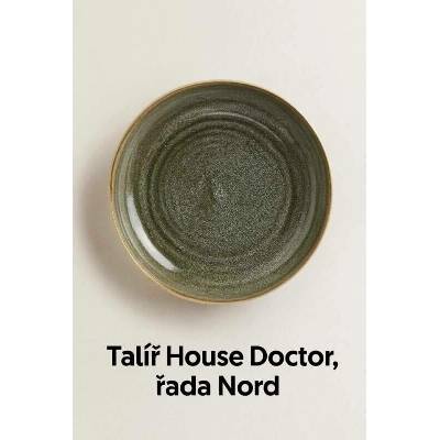 House Doctor – Talíř, řada Nord, 21,5 x 4,5 cm