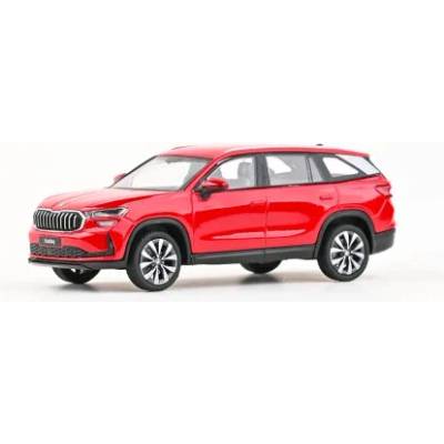 Abrex Škoda Kodiaq II (2023) Červená Velvet Metalíza 1:43