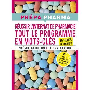Internat de pharmacie - Tout le programme en mots-clés | Kansou, Bouillon (2023)