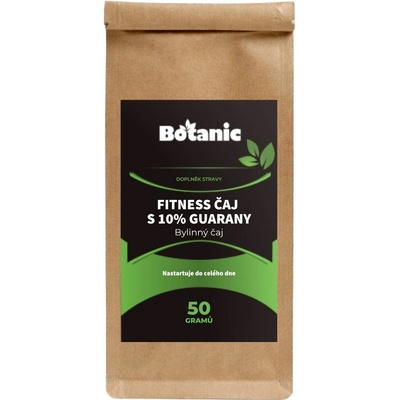 Botanic Fitness čaj s 10% Guarany Bylinná směs 50 g