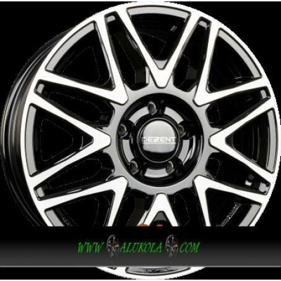 DEZENT KH 6x16 5x118 ET68 black polished