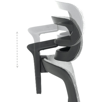 Bittel Ергономичен стол delta - бял (3520636)