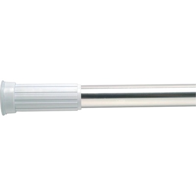 Aqualine 0201005CR teleskopická rozperná tyč na sprchový záves 70-120cm, chróm