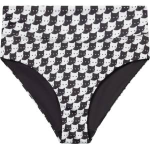 DEDICATED Дамско бикини долнище DEDICATED Women's Bikini Pants Slite Bikini bottom - Pepita Cats Black - размер XS (150-1789-1611)