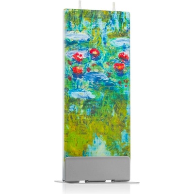 FLATYZ Fine Art Claude Monet Water Lilies свещ 6x15 см