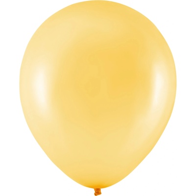Party Zlaté metalické balóny 25 cm sada