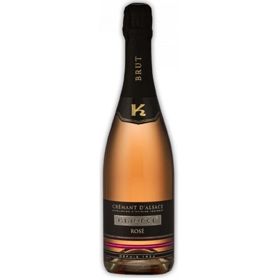 Klipfel Cremant Brut Rose 12% 0,75 l (holá láhev)
