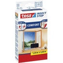 Tesa Insect Stop sieť proti hmyzu COMFORT na francúzske okná antracitová 1,2 × 2,4 m, 55918-00021-00