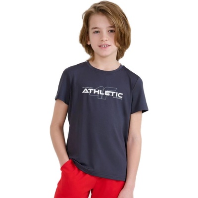 4F JUNIOR TSHIRT FNK M1209 22S ANTHRACITE Šedá
