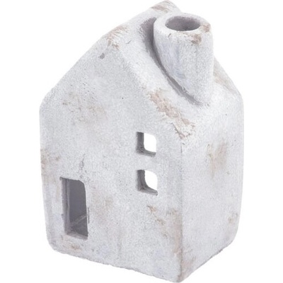 Orion Svícen beton domeček šedý 11x8x16 cm