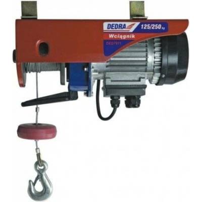 DEDRA Elektrický naviják 1000W 250 / 500kg, Dedra