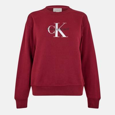 Calvin Klein Блуза Calvin Klein Jeans Women's Cotton Crew Sweatshirt - Renaissance Red