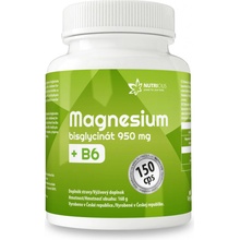 Magnesium bisglycinát 950 mg +B6 150 kapslí