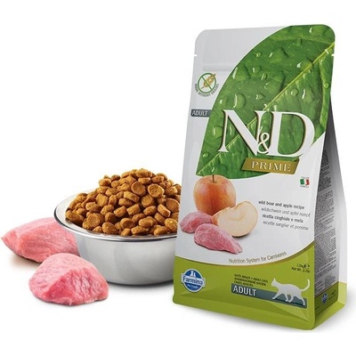 N&D PRIME CAT Adult Boar & Apple 5 kg
