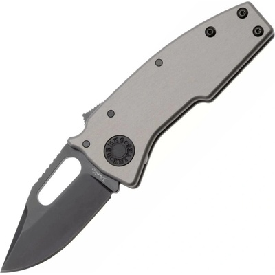 Nano-Shark - Stealth - 20CV -Clip Point - Artillery Grey Aluminum