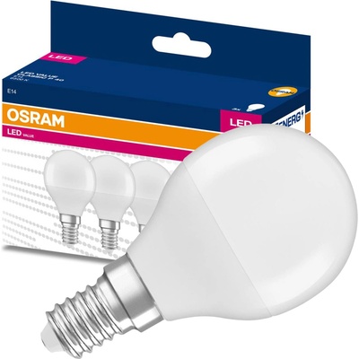 Osram 3PAK LED žiarovka E14 P45 4,9W 40W 470lm 6500K Cold 200° Value