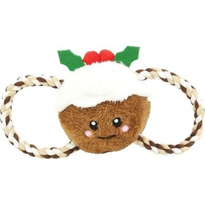 Happy Pet Products plyš vánoční Pudding provaz 28 cm