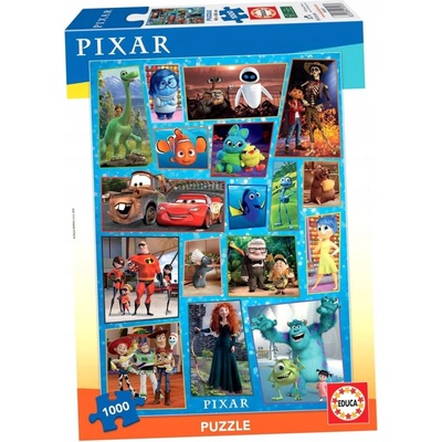 EDUCA Pixar rodina 1000 dílků