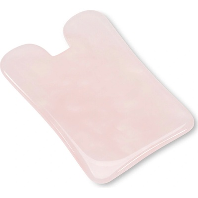NonDolens Masážny kameň ® Gua Sha v tvare U - Ruženín 8 x 5,5 cm