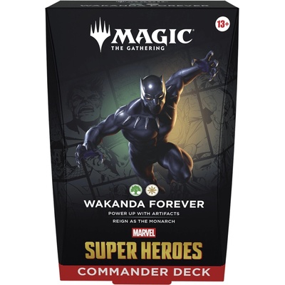 Wizards of the Coast Magic the Gathering Marvel Super Heroes Commander Deck Wakanda Forever