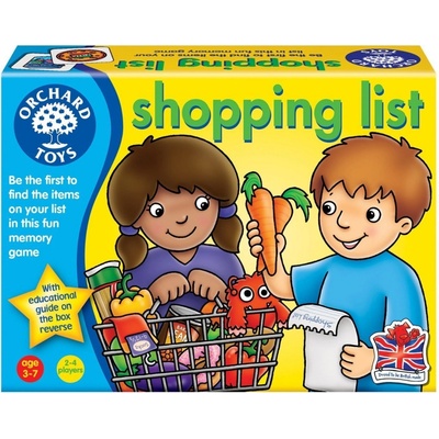 Orchard Toys Nákupný zoznam