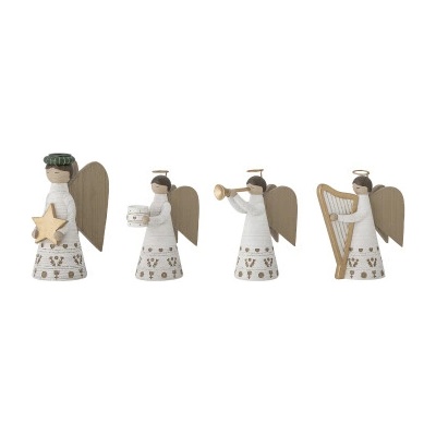 Vánoční figurky/svícny Lucia Angels - set 4 ks Bloomingville