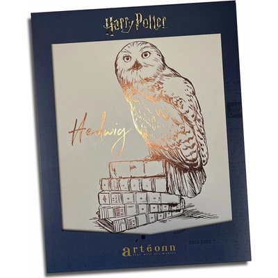 Artéonn Plakát bílý Hedvika, Harry Potter