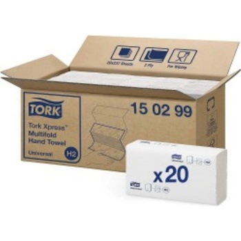 Tork Xpress Universal Multifold H2 systém 203054 Papírové ručníky skládané 2 vrstvy bílá