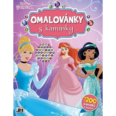 Jiri Models Omalovánky s kamínky Disney Princezny
