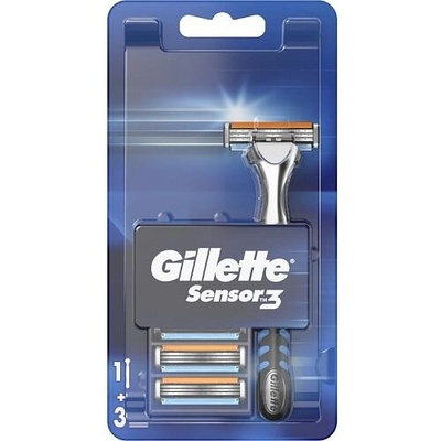 Gillette Sensor3 + 4 ks hlavic