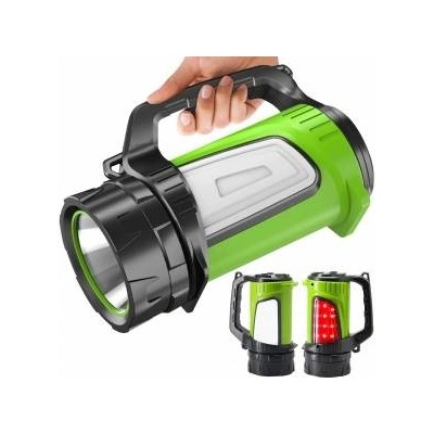 MacLean 3in1 LED Flashlight, Power Bank Function, 3 Floor Modes, 5W XM-L-T6, Cold White 6500K, 3.7V 3x18650, 4500mAh, MCE345