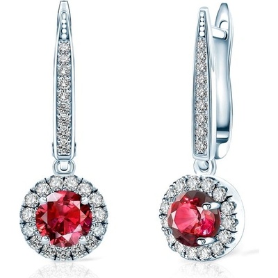 Savicki This is Love bílé zlato rubíny diamanty KL001-R-B