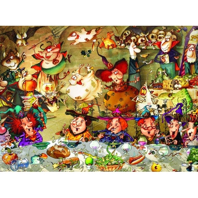 Grafika François Ruyer Witches Lunch 2000 dielov